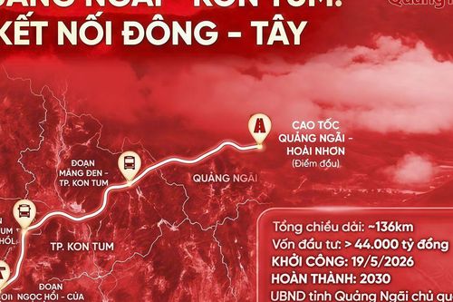 Sẽ mở đường từ biển lên đại ngàn với cao tốc Quảng Ngãi – Kon Tum