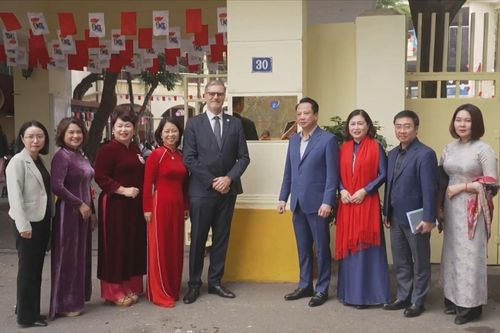Trường THCS Trưng Nhị dạy tiếng Pháp đạt chuẩn quốc tế