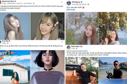 Vì sao trend 'nhìn lại 2016' gây sốt mạng những ngày qua?