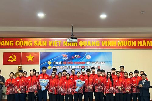 Ra mắt đội tuyển Taekwondo Việt Nam 2026