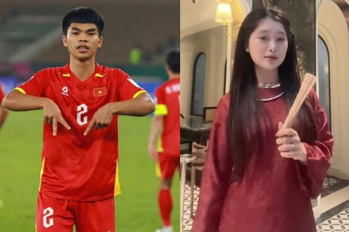 Lộ diện bạn gái hot girl của cầu thủ trẻ nhất U23 Việt Nam