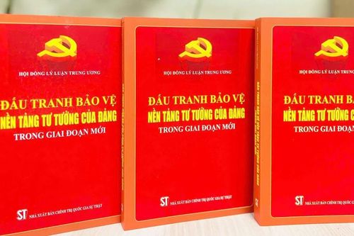 'Đấu tranh bảo vệ nền tảng tư tưởng của Đảng trong giai đoạn mới'