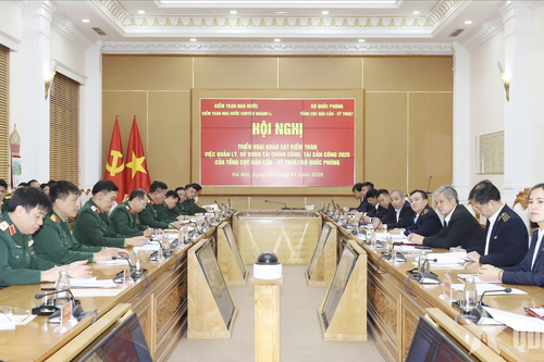 Triển khai khảo sát kiểm toán tại Tổng cục Hậu cần-Kỹ thuật