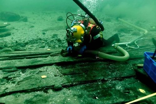 Phát hiện siêu tàu Trung cổ khổng lồ ngoài khơi Đan Mạch