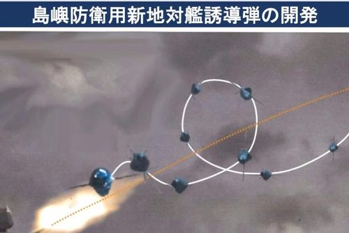 Tên lửa chống hạm Nhật có khả năng nhào lộn tránh né phòng không
