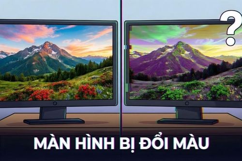Cách khắc phục màn hình máy tính bị đổi màu hiệu quả, nhanh chóng