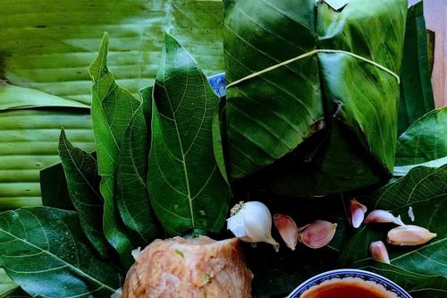 Nem nắm lá sung