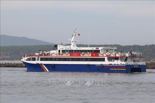 Thêm tàu cao tốc phục vụ đi lại của người dân đặc khu Phú Quý (Lâm Đồng) và đất liền