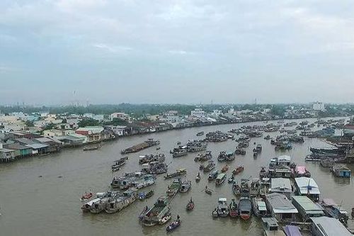 Giữ mùa Xuân trên chợ nổi Cái Răng
