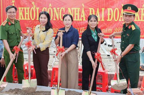 Xã Kiên Lương khởi công xây dựng 10 căn nhà Đại đoàn kết