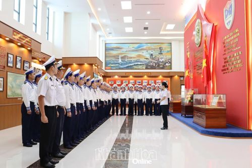 Học viện Hải quân giáo dục truyền thống cho quân nhân xuất ngũ năm 2026
