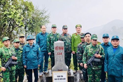 Tăng cường tuần tra, đảm bảo an ninh trật tự khu vực biên giới