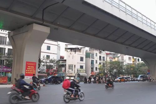 Đường Lạc Trung - Minh Khai dự kiến thông xe trong tháng Hai