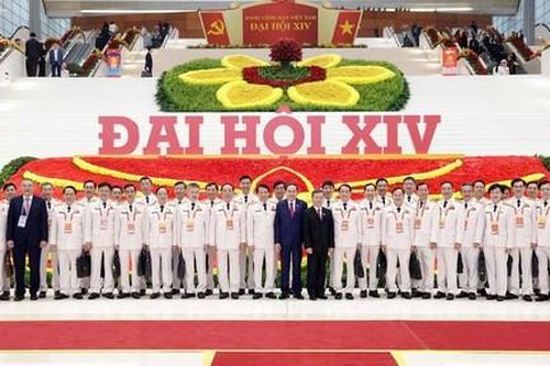 Hình ảnh Đoàn đại biểu Đảng bộ Công an Trung ương dự Đại hội XIV của Đảng