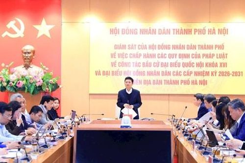 Hà Nội: Giám sát công tác chuẩn bị bầu cử tại 7 phường