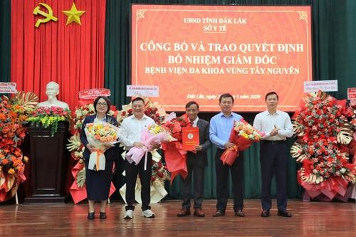 Bệnh viện Đa khoa vùng Tây Nguyên có tân giám đốc