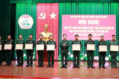 Bộ Chỉ huy Quân sự thành phố Đà Nẵng tổng kết 'Chiến dịch Quang Trung'