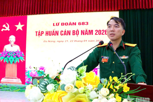 Lữ đoàn 683 (Cục Xe máy - Vận tải) nâng cao chất lượng đội ngũ cán bộ