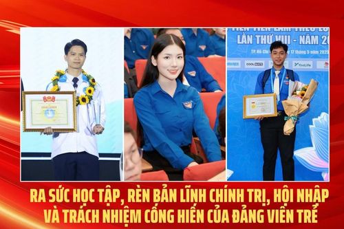 Ra sức học tập, rèn bản lĩnh chính trị, hội nhập và trách nhiệm cống hiến của đảng viên trẻ