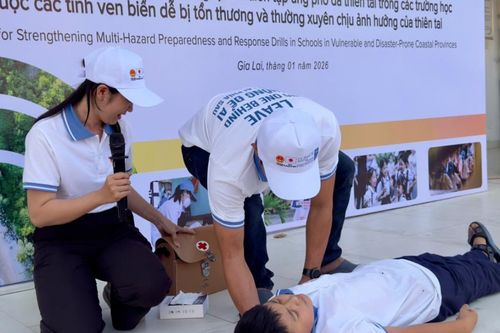 Diễn tập phòng chống thiên tai trong trường học, thiết lập an toàn học đường