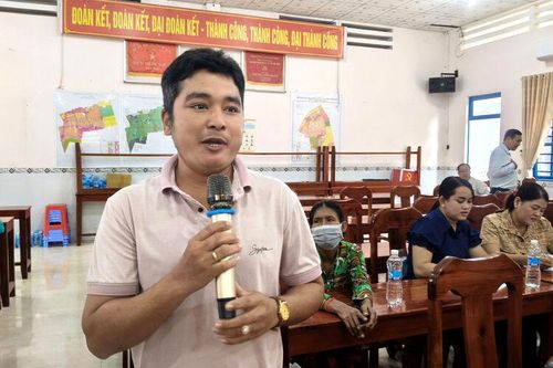 Đại biểu HĐND tỉnh An Giang tiếp xúc cử tri xã An Cư
