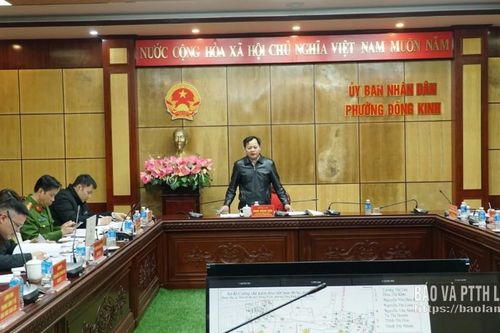 Phường Đông Kinh thống nhất phương án cưỡng chế kiểm đếm thu hồi đất 6 hộ dân