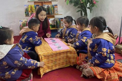 Lào Cai: Tăng cường dạy tiếng Việt cho học sinh dân tộc thiểu số