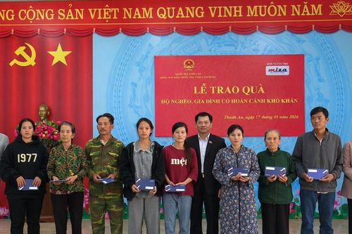 Đoàn ĐBQH tỉnh Lâm Đồng thăm, tặng quà Tết Bính Ngọ 2026