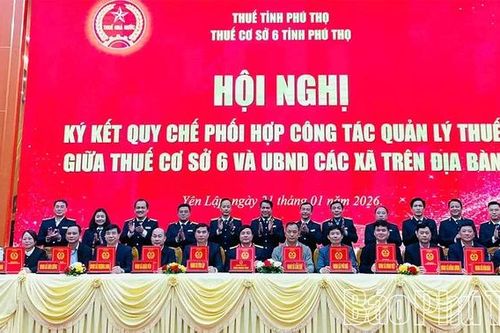 Ký kết quy chế phối hợp công tác quản lý thuế