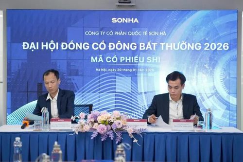 Tập đoàn Sơn Hà tổ chức thành công Đại hội đồng cổ đông bất thường năm 2026, thông qua cập nhật ngành nghề và sửa đổi Điều lệ
