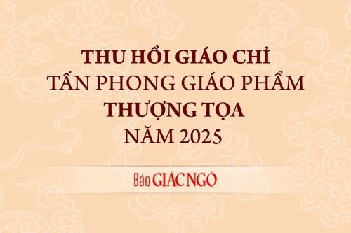 Thu hồi Giáo chỉ tấn phong Thượng tọa đối với Đại đức Thích Minh Phẩm (Lâm Đồng)