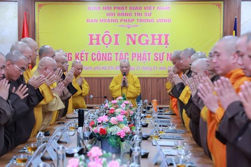 Ban Hoằng pháp T.Ư tổng kết hoạt động Phật sự năm 2025