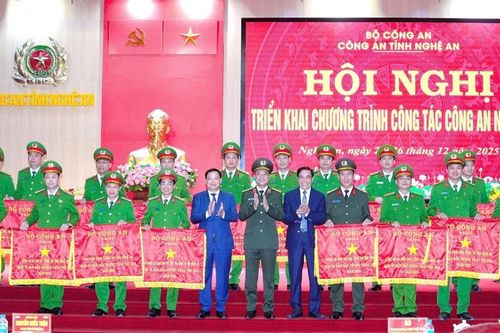 Công an Nghệ An Giữ vững bình yên, tạo nền tảng phát triển trong năm bản lề