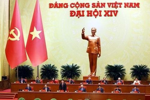 Đại hội XIV của Đảng tiến hành phiên thảo luận tại Hội trường