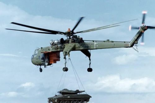 CH-54 Tarhe, trực thăng 'xương sống' siêu dị của không quân Mỹ