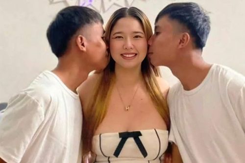 Cô gái Thái Lan gây sốc khi yêu hai anh em sinh đôi cùng lúc