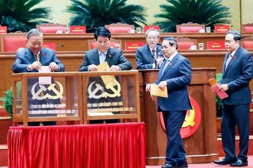 Tổng Bí thư Tô Lâm và 9 Ủy viên Bộ Chính trị tái đắc cử TƯ khóa XIV