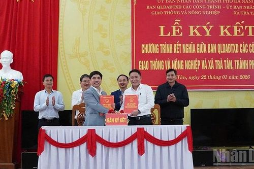 Đà Nẵng: Tăng cường hợp tác, hỗ trợ xã miền núi Trà Tân trên nhiều lĩnh vực