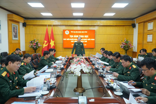 Xây dựng nhân lực công nghiệp quốc phòng chất lượng cao gắn với làm chủ công nghệ