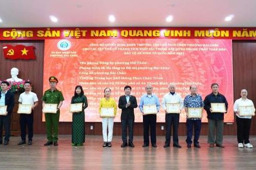 Phường Hải Châu xây dựng thế trận lòng dân bảo vệ an ninh Tổ quốc