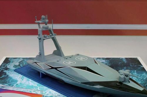 Trung Quốc giới thiệu tàu không người lái UB1 tại triển lãm quốc phòng