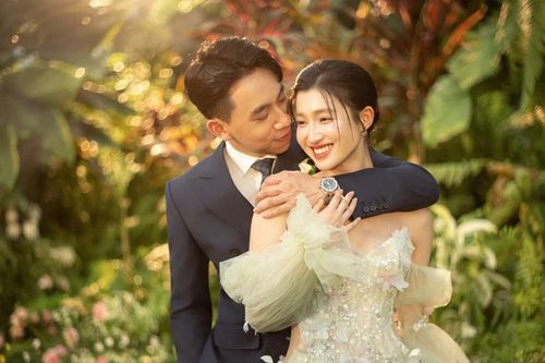 Lộ diện ảnh cưới đẹp như cổ tích của Á hậu Phương Nhi và thiếu gia Minh Hoàng