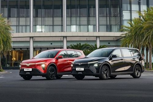 Cận cảnh xe điện VinFast VF MPV 7 vừa ra mắt khách Việt, giá 819 triệu đồng