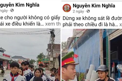 Đại úy Công an 'gây sốt' trên Facebook cá nhân với cách tuyên truyền pháp luật lôi cuốn