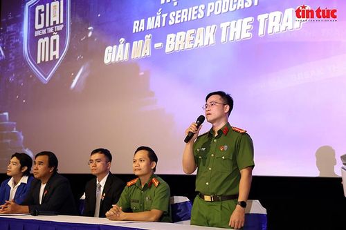 Công an TP Hồ Chí Minh ra mắt podcast về phòng, chống ma túy cho giới trẻ