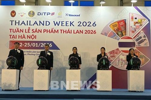 Khai mạc Tuần lễ sản phẩm Thái Lan 2026 tại Hà Nội