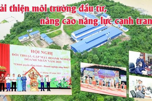 Cải thiện môi trường đầu tư, nâng cao năng lực cạnh tranh