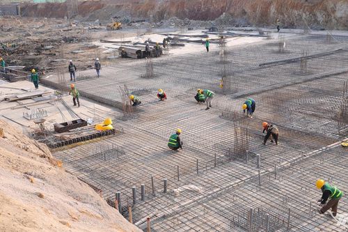 Sôi động công trường dự án phố đi bộ trung tâm