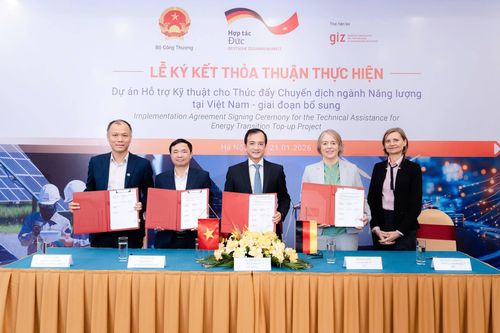 Việt Nam - Đức mở rộng hợp tác về chuyển dịch năng lượng