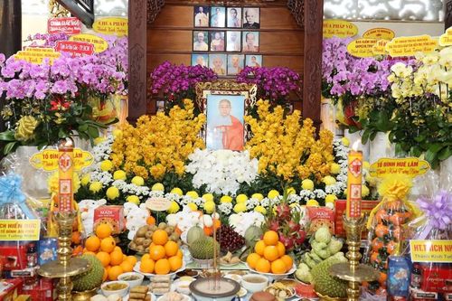 Lễ tưởng niệm Ni trưởng Thích nữ Như Đức - Chứng minh Phân ban Ni giới TP.HCM tại chùa Dược Sư